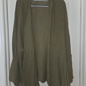Umgee Oversized Olive Green Women's Jacket